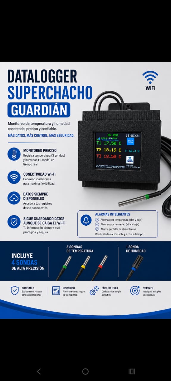 Datalogger Guardián